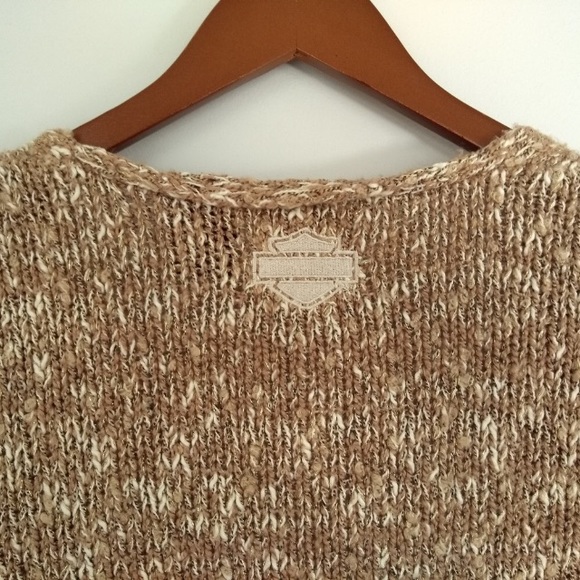 Harley Davidson open front cardigan size L - Picture 6 of 11